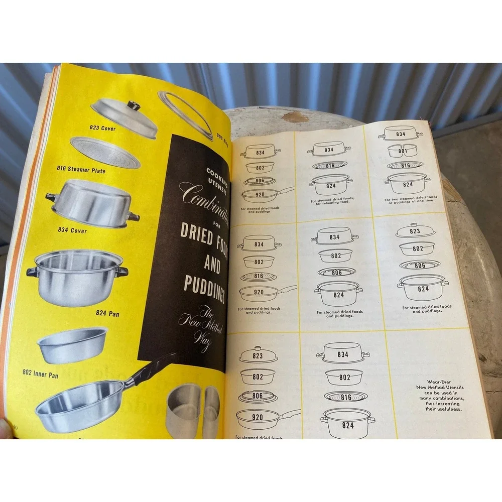 1950s Wear Ever New Method Cooking Instruction Book